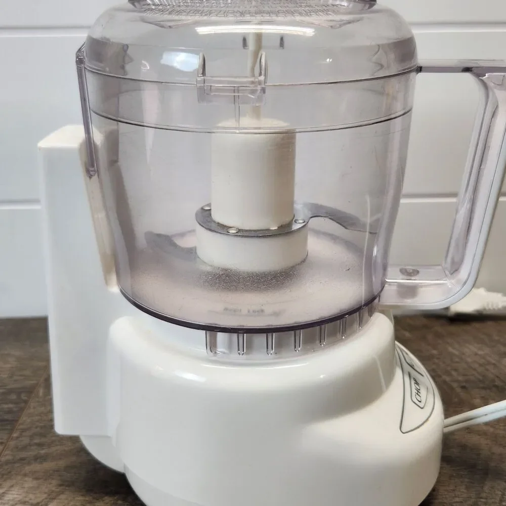 Cuisinart Mini-Prep Plus Food Processor 3 Cup White Tested Cleaned Model DLC2A
